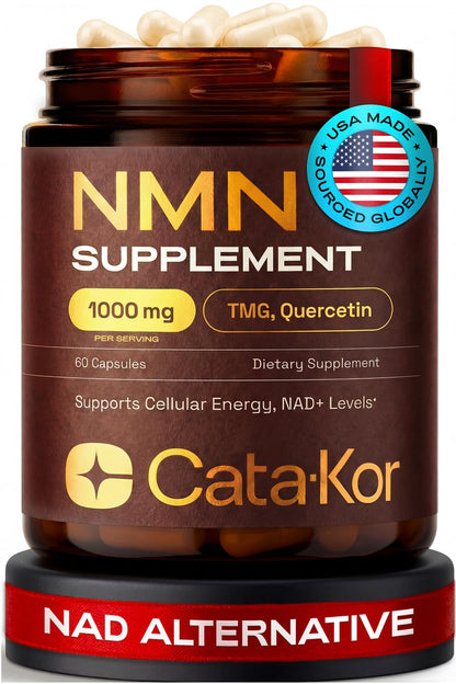 Cata-Kor NMN Supplement – 4-in-1 NAD Supplement with Quercetin