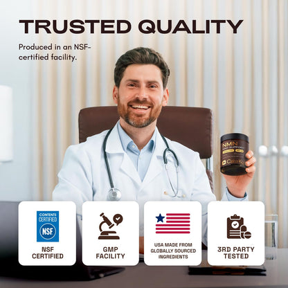 Cata-Kor NMN Supplement – 4-in-1 NAD Supplement with Quercetin